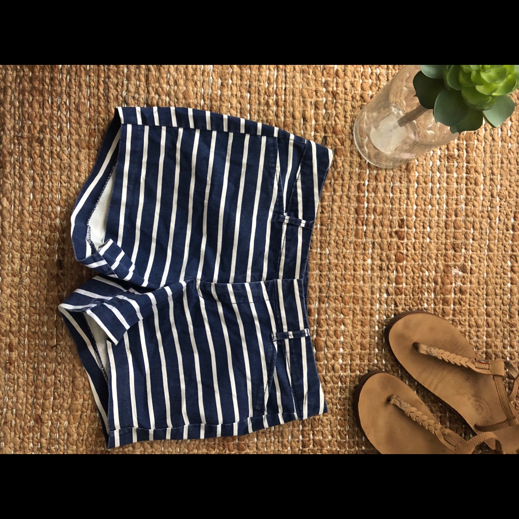 Striped Pixie Shorts